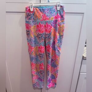 Lilly Pulitzer Luxletic Light Blue Leggings